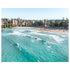 Manly Beach seascape unframed photograph - coastal wall art for modern Australian homes