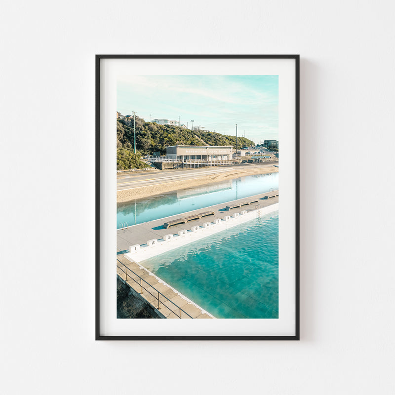 Merewether Ocean Baths Art Print