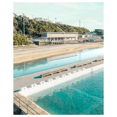 Merewether Ocean Baths Art Print