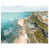 Merewether coastal landscape aerial view - unframed photography wall art for modern homes