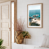 Mermaid Pass Rocks Art Print