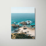 Mermaid Pass Rocks Art Print