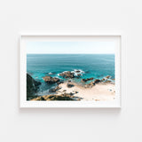 Mermaid Pass Rocks Art Print