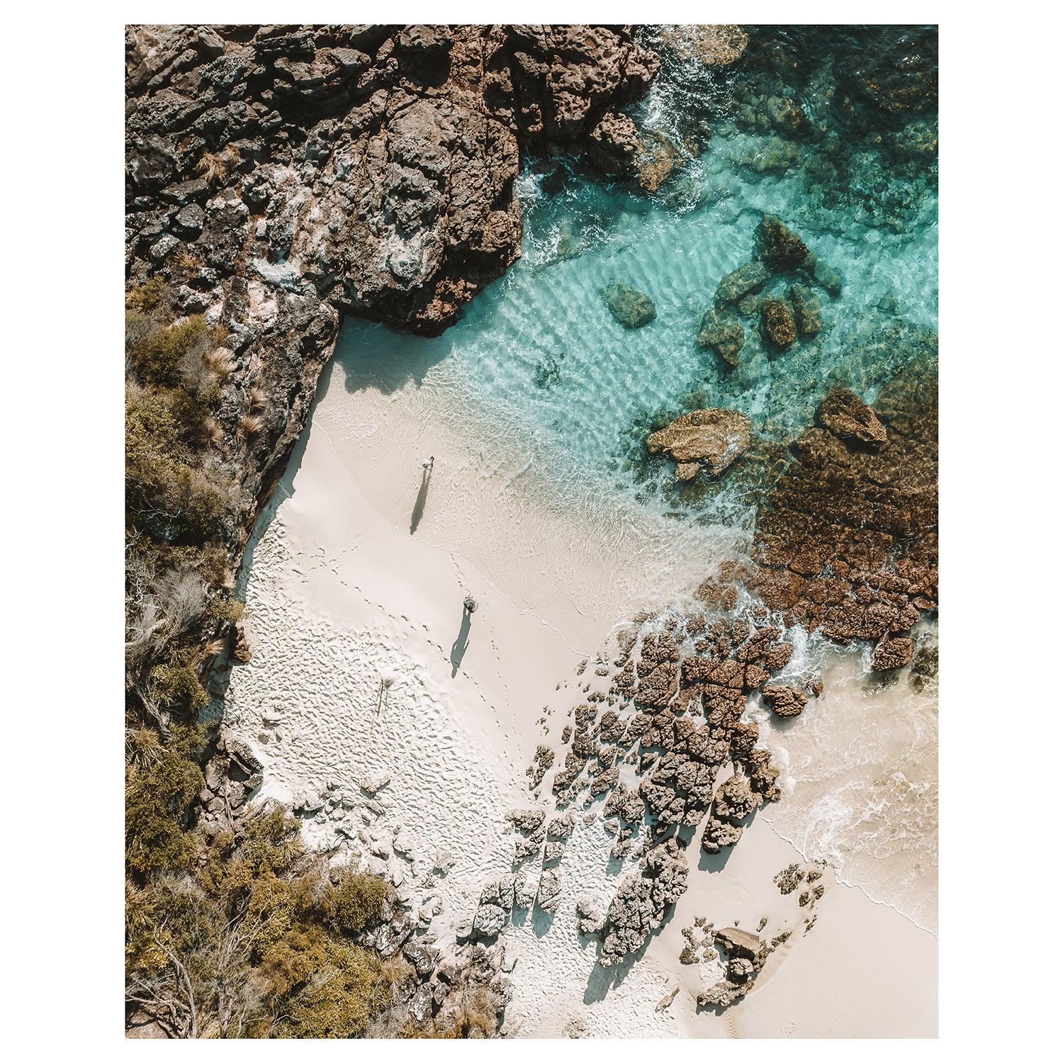 Jervis Bay paradise sunrise seascape - unframed coastal photography wall art