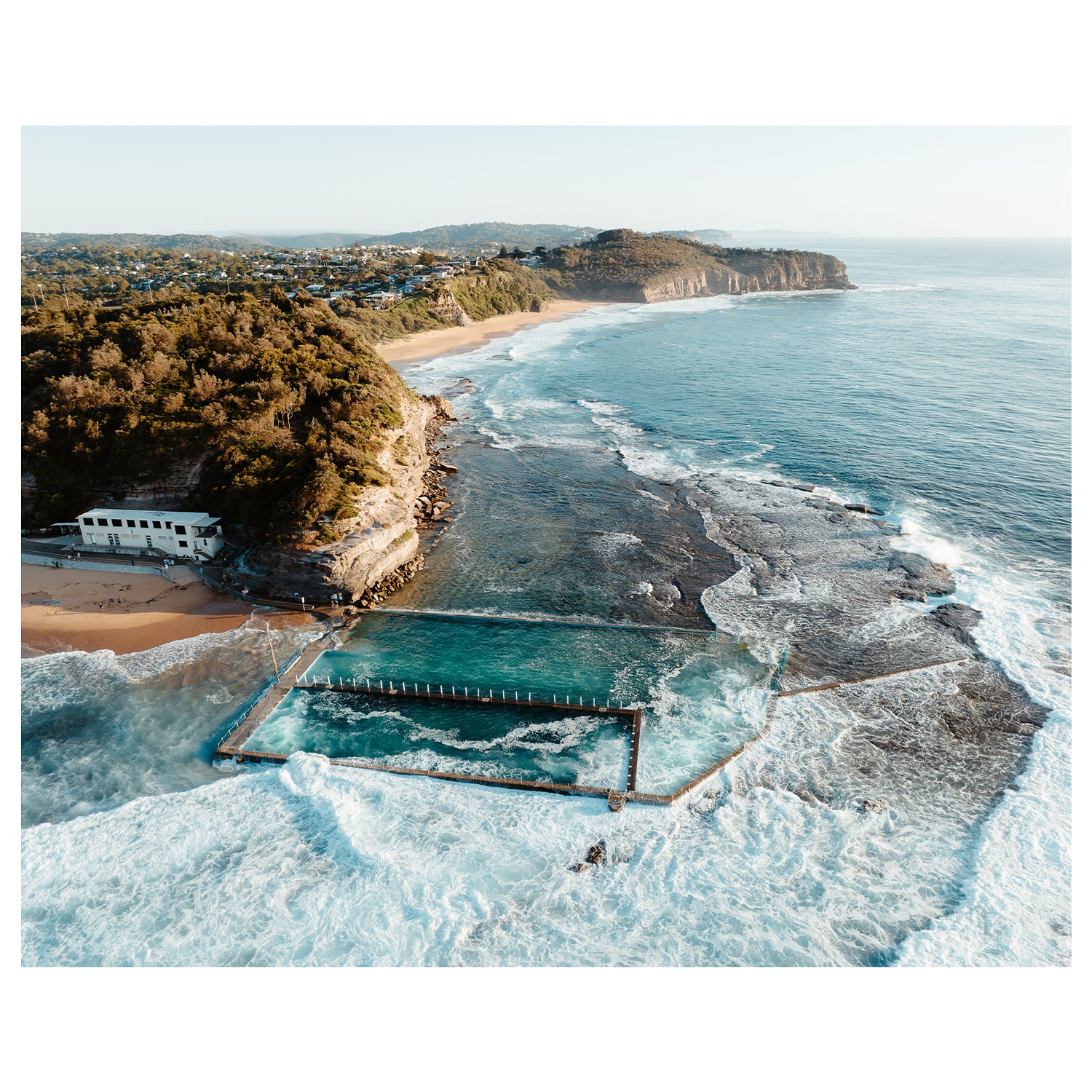 Narrabeen to Turimetta coastal seascape - unframed Australian beach photography wall art