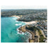 Tamarama swimmers from above - aerial beach photography unframed coastal wall art