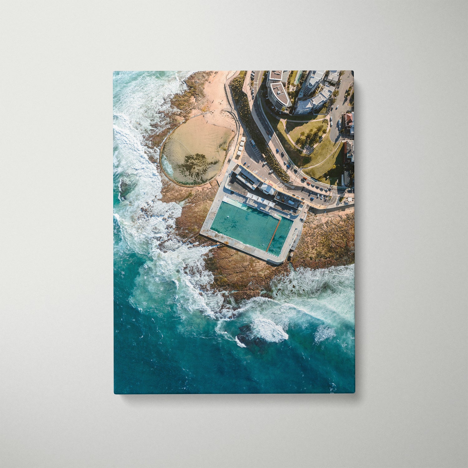 Ocean Pools of Newcastle Art Print