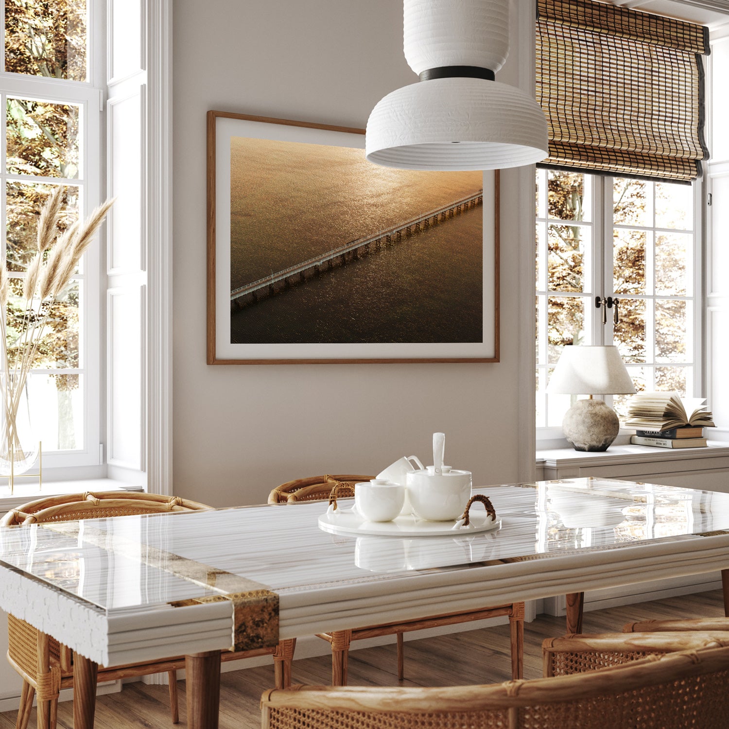 Ocean Sparkles Art Print