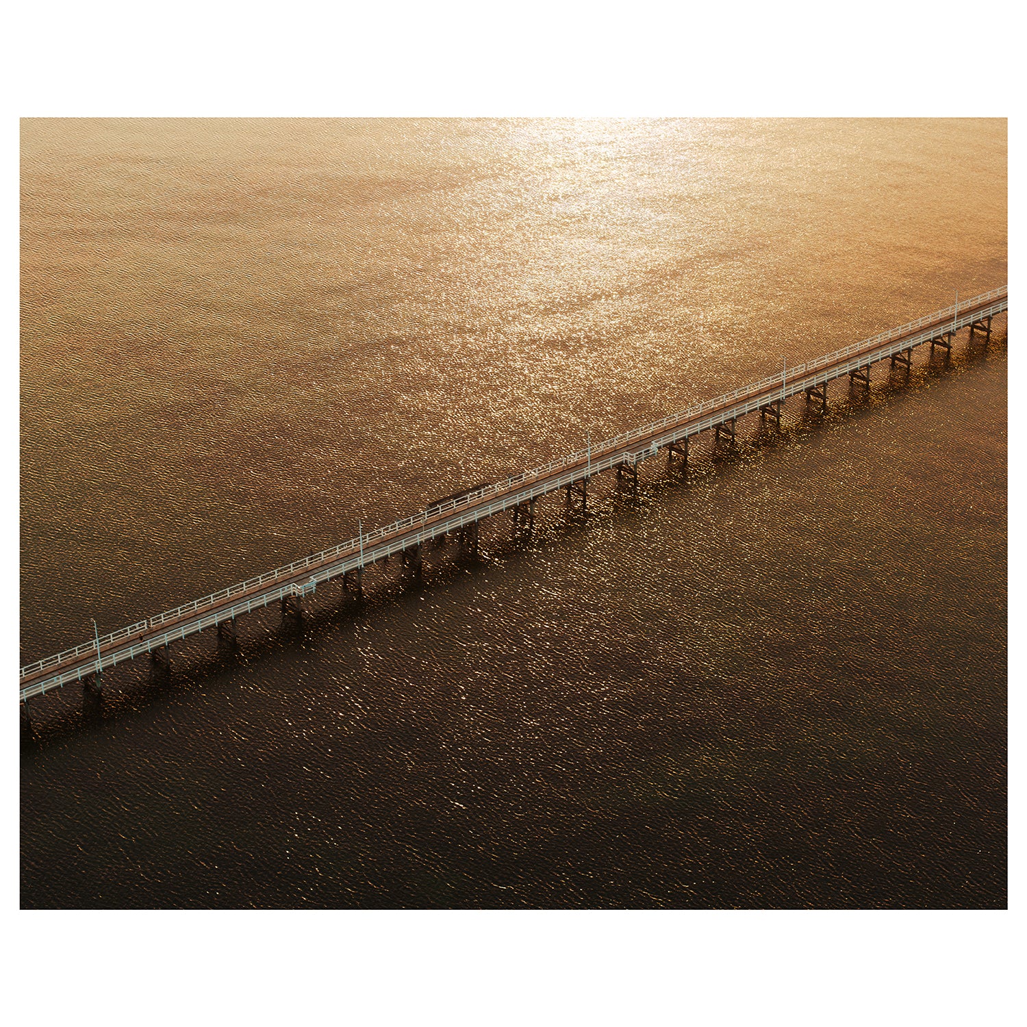 Ocean Sparkles Art Print