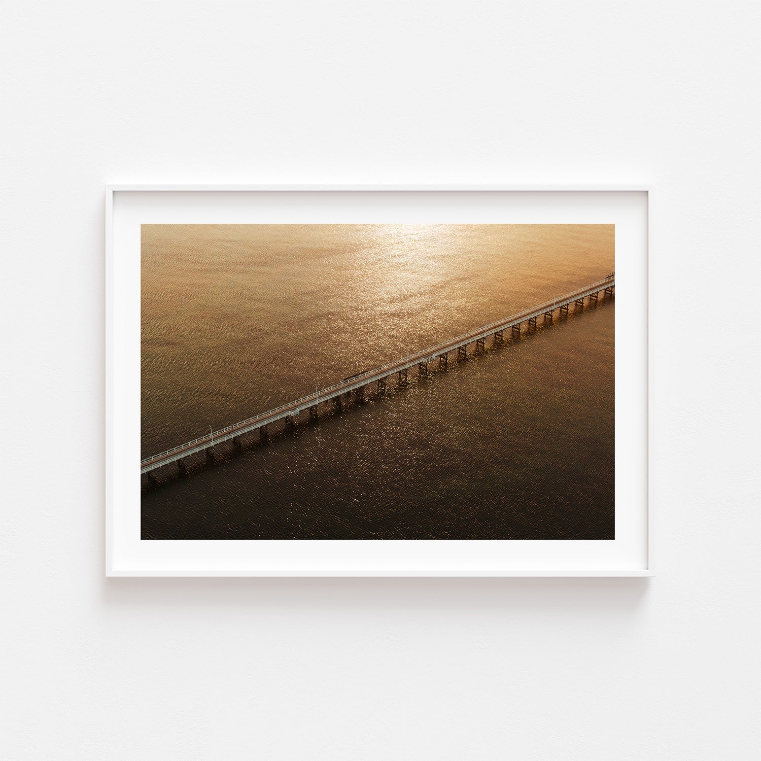 Ocean Sparkles Art Print