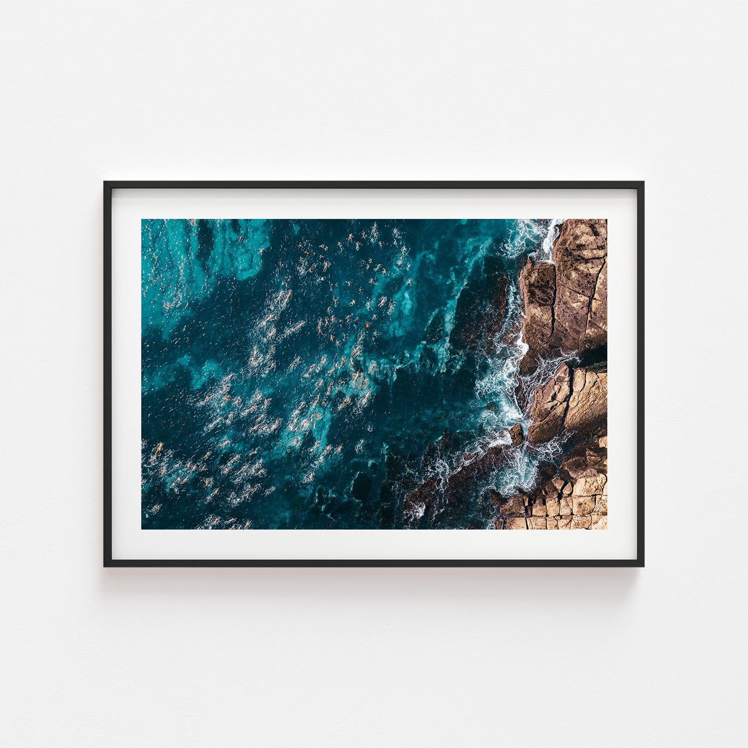 Ocean Swimmers Art Print