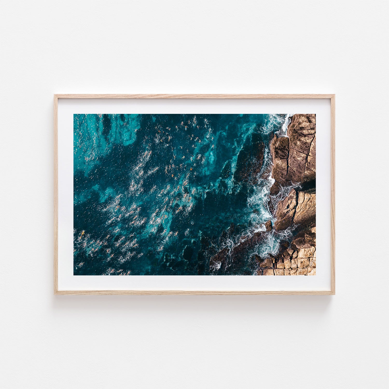 Ocean Swimmers Art Print