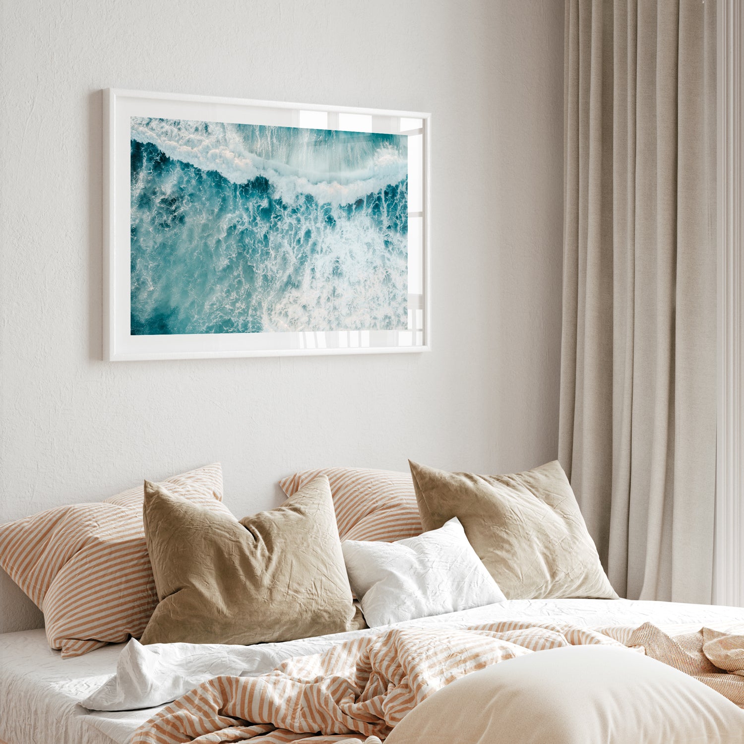 Ocean Texture Art Print