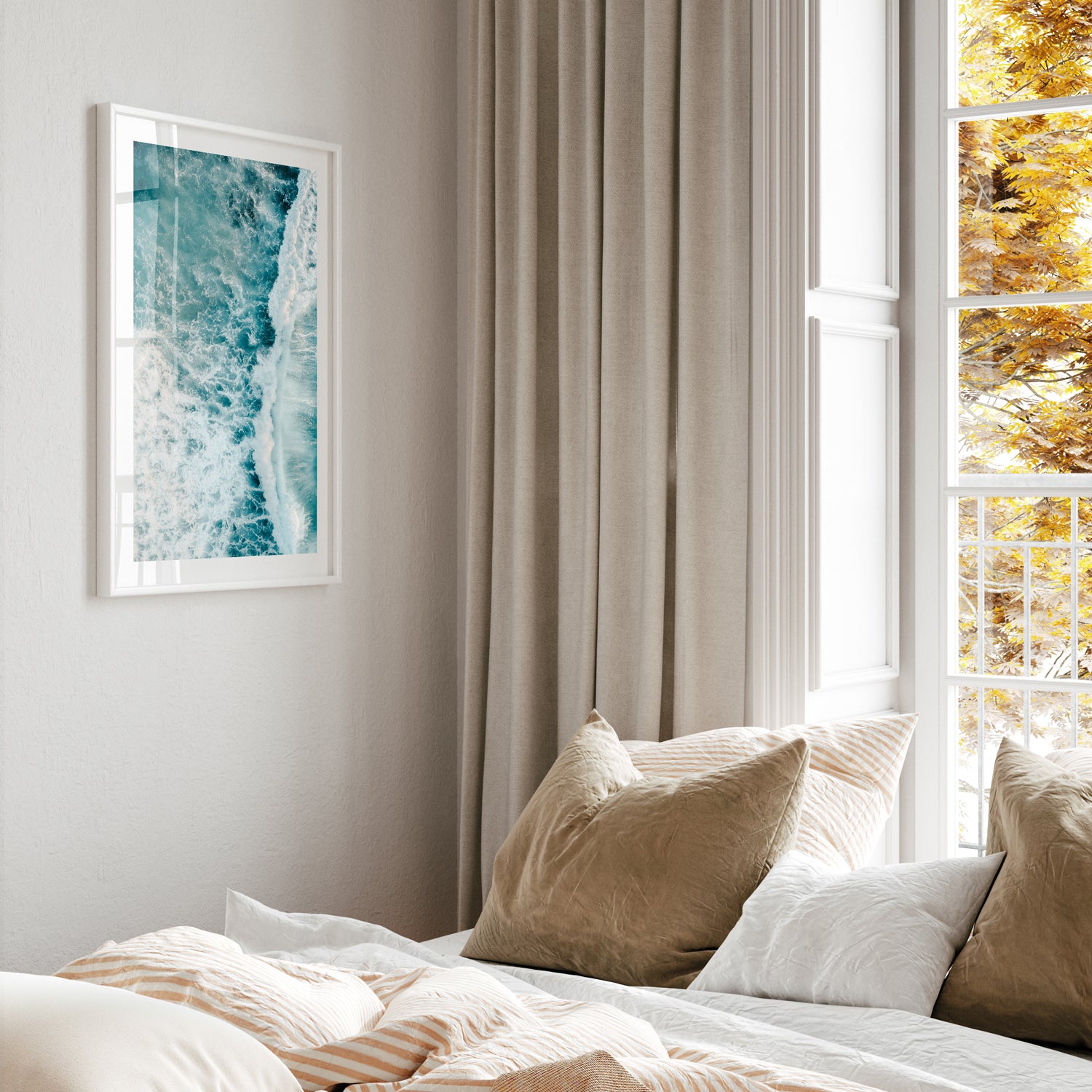 Ocean Texture Art Print