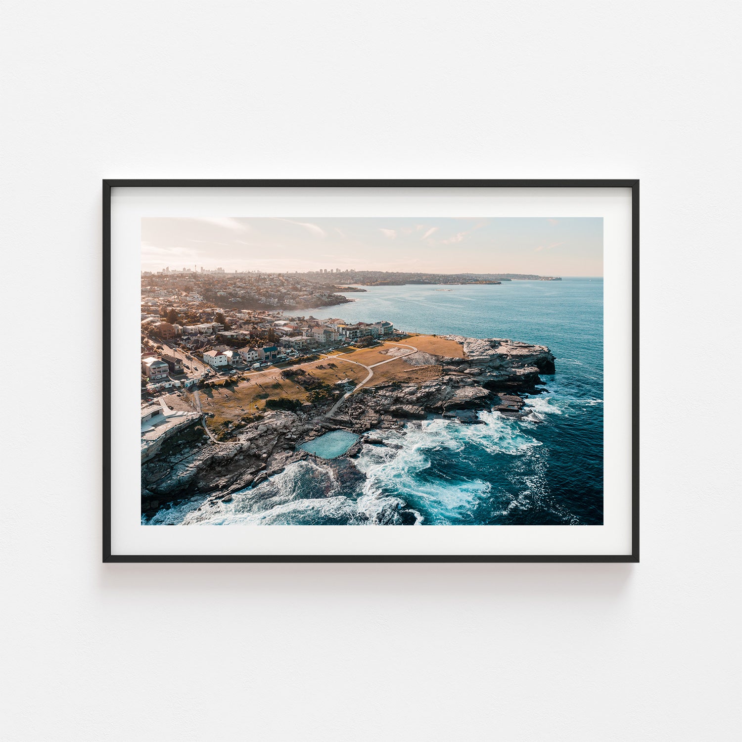 Overlooking Maroubra Art Print - Through Our Lens