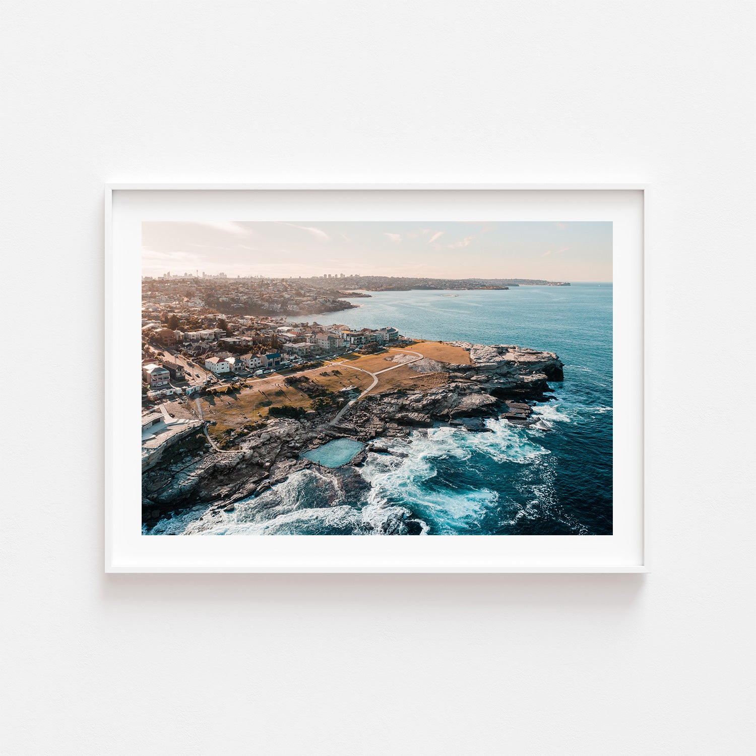 Overlooking Maroubra Art Print - Through Our Lens