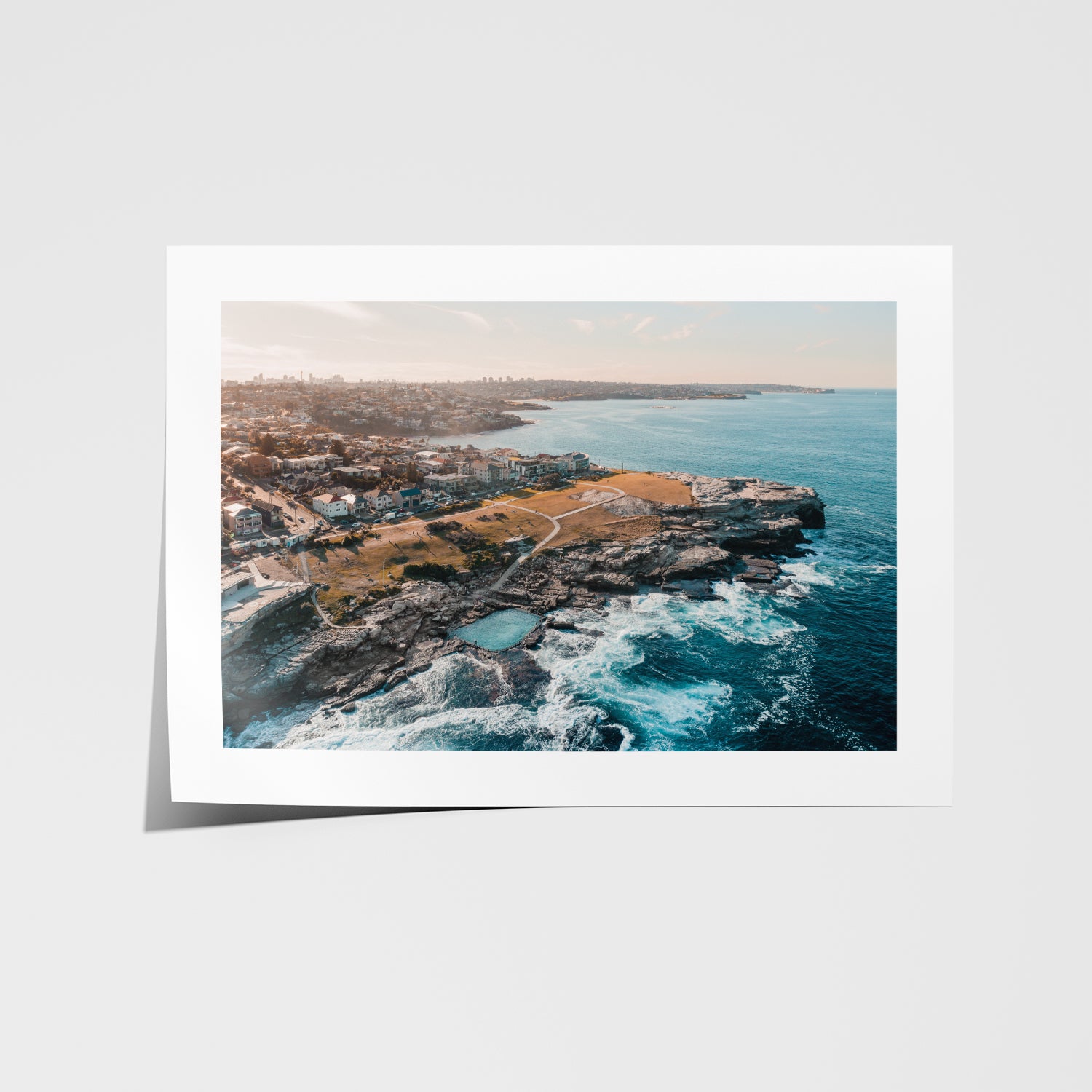 Overlooking Maroubra Art Print - Through Our Lens