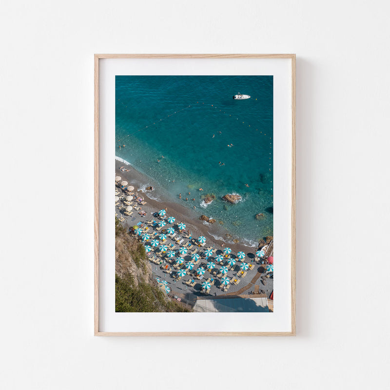 Parasols of Amalfi Art Print - Through Our Lens