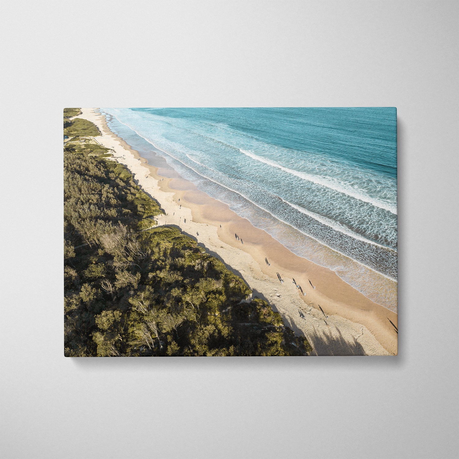 Pearl Beach seascape photography in white frame - Australian coastal wall art