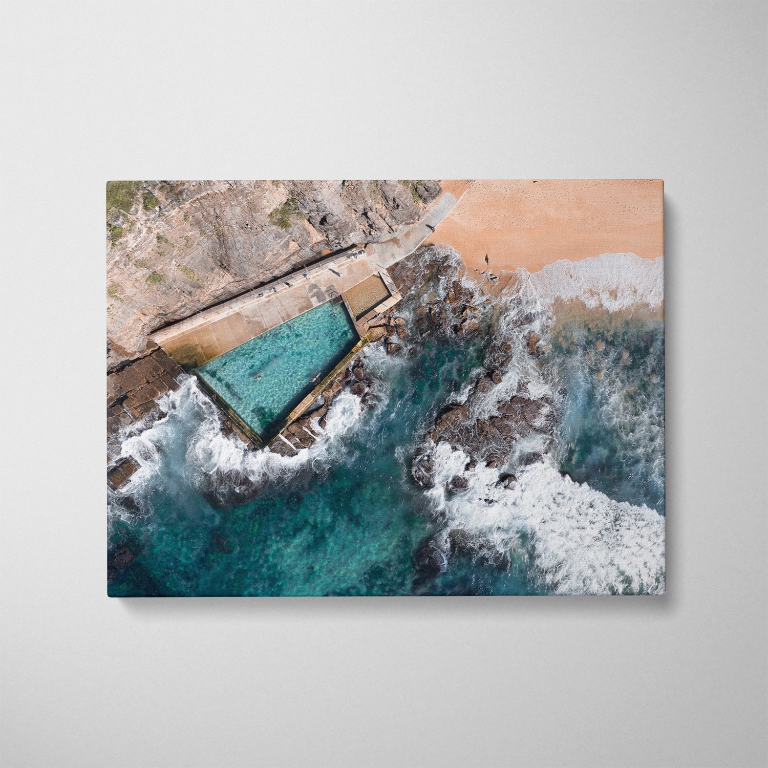 Poolside Blues Art Print