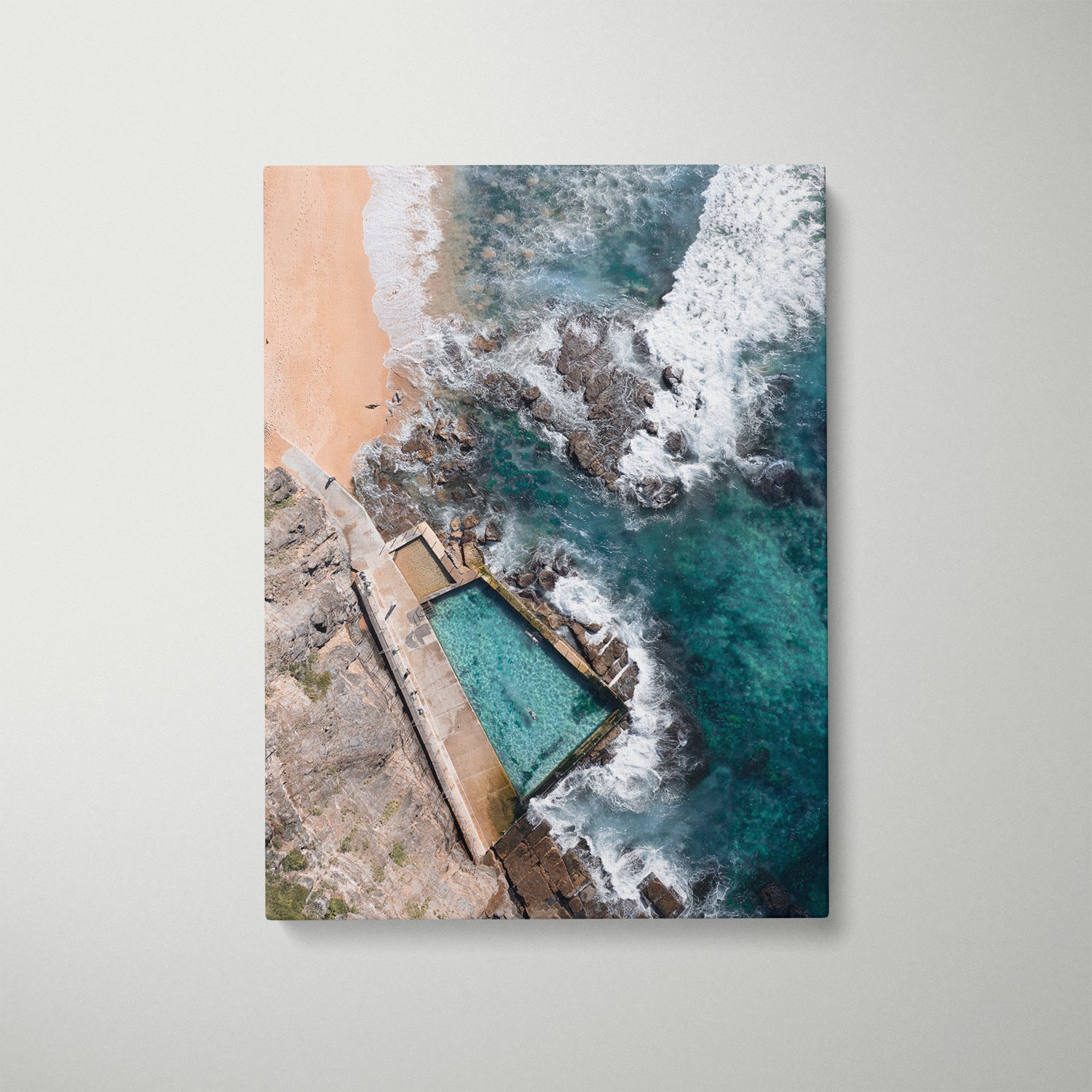 Poolside Blues Art Print