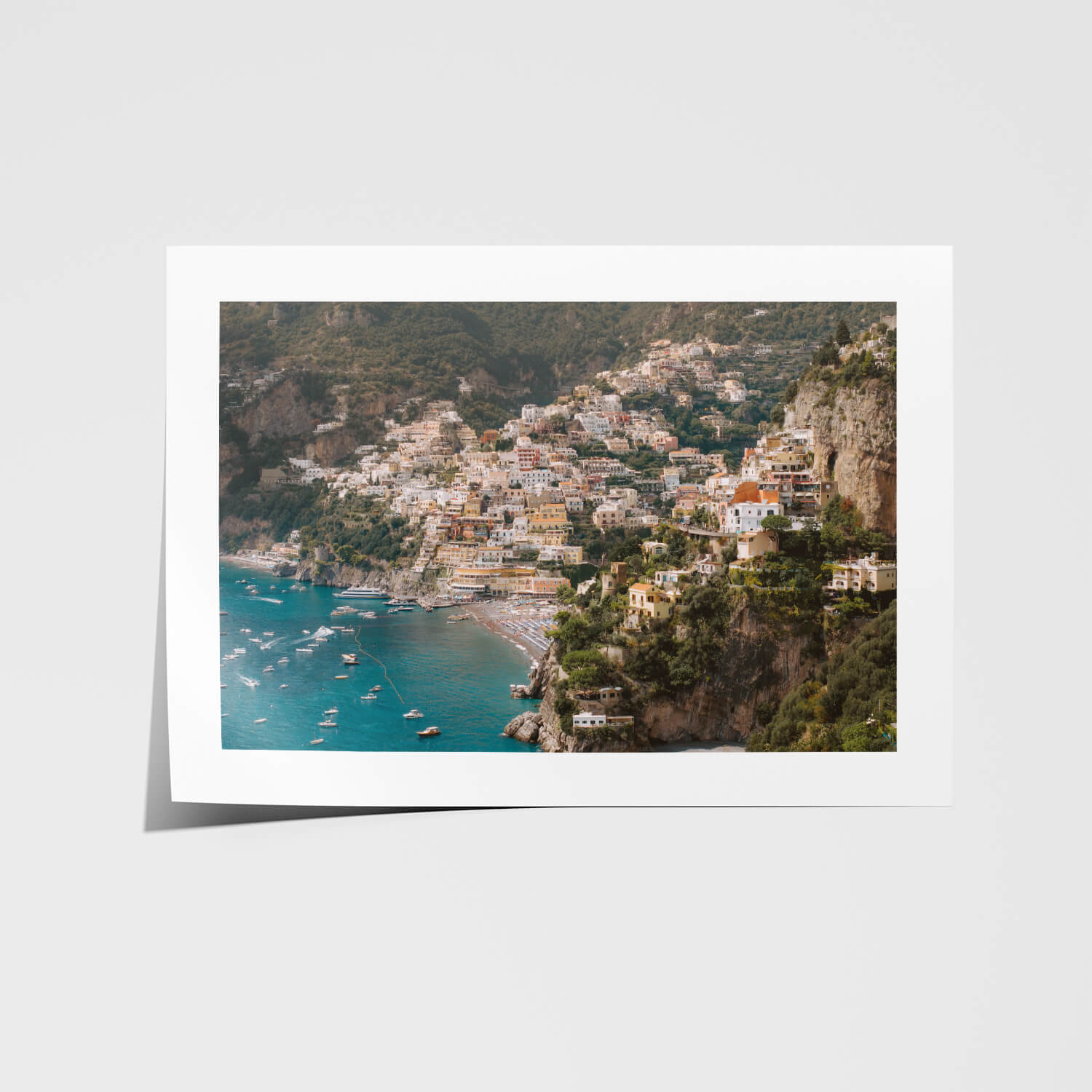 Positano Views Art Print