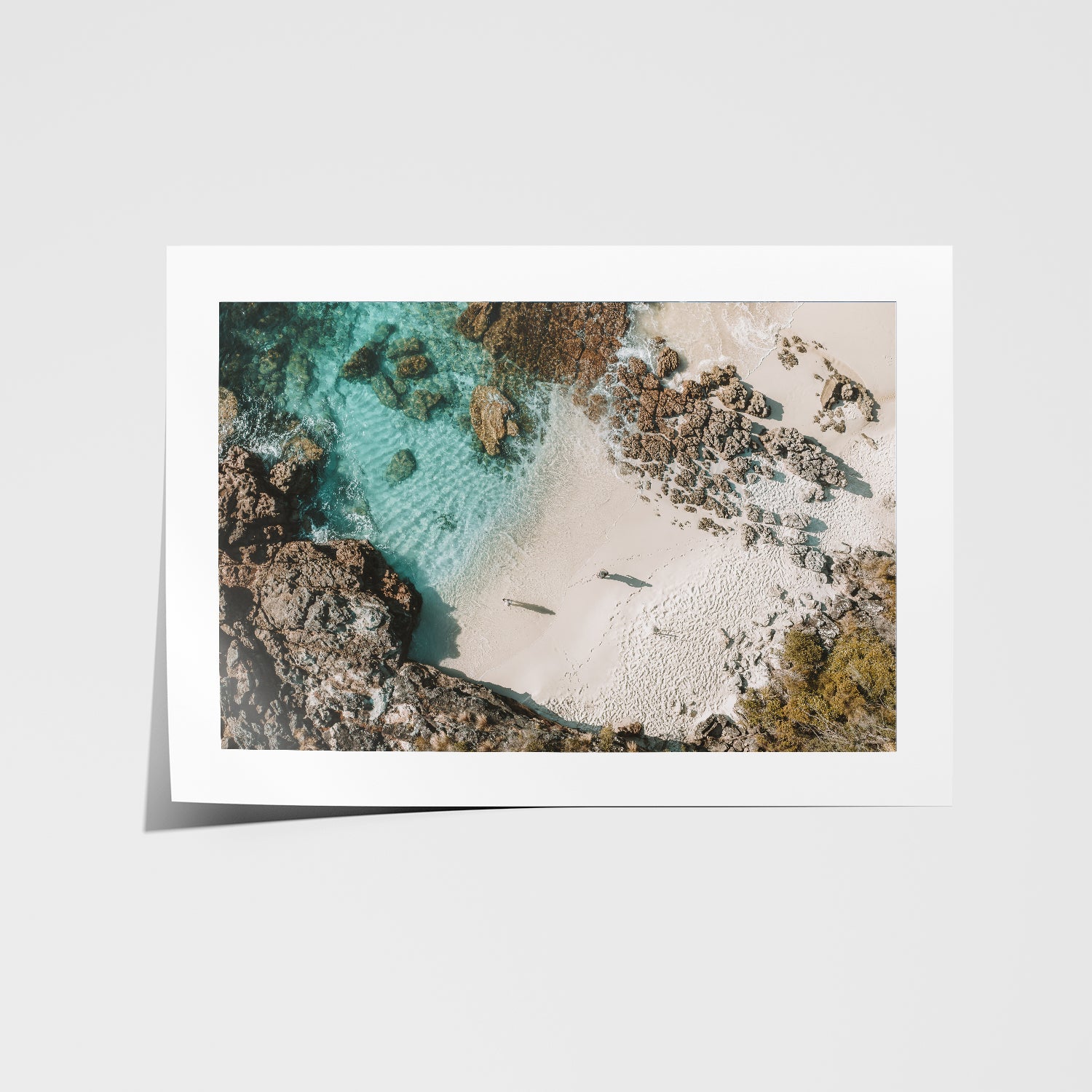 Jervis Bay morning paradise seascape - coastal photography unframed wall art for beach