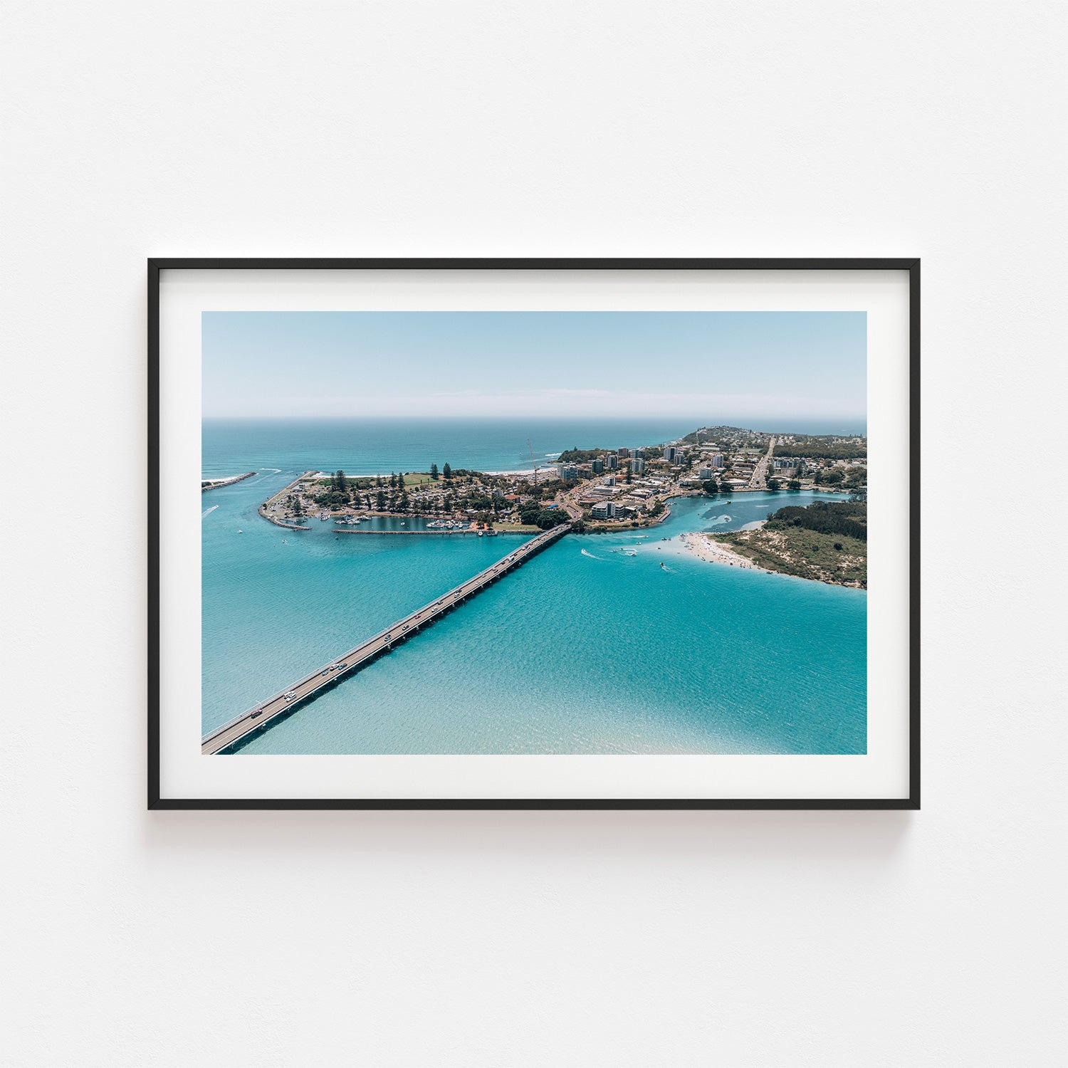 River Crossing Art Print