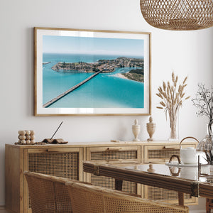 River Crossing Art Print - Through Our Lens