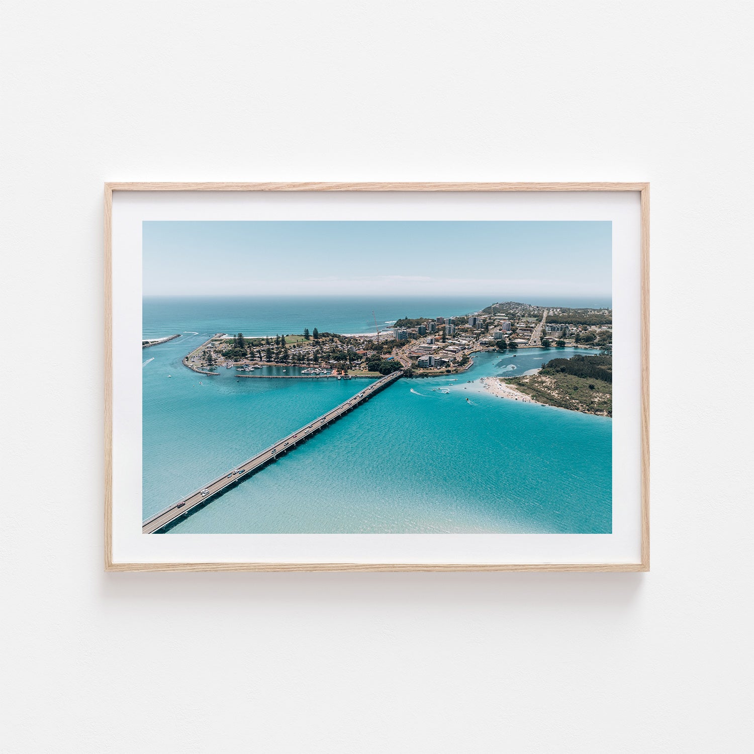 River Crossing Art Print