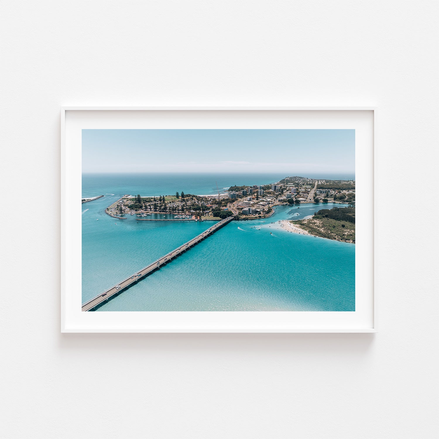 River Crossing Art Print