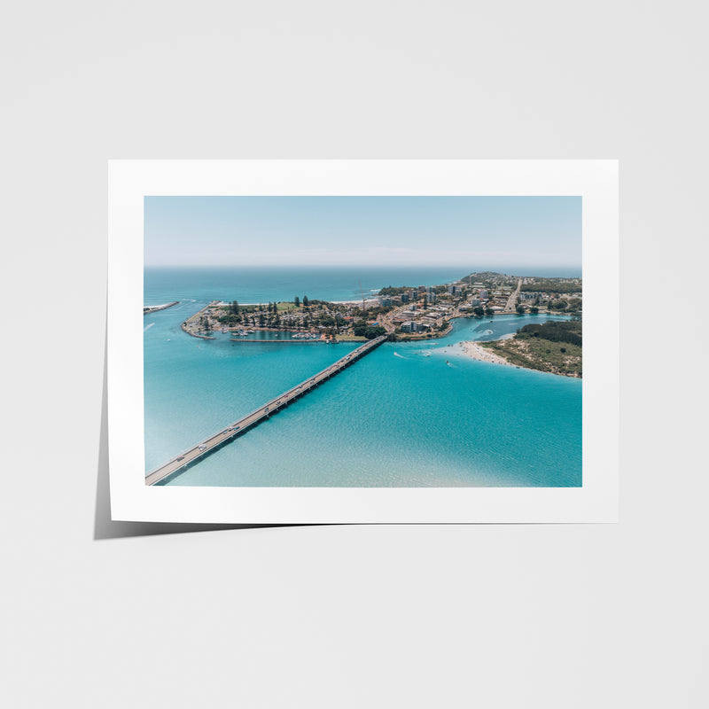 River Crossing Art Print
