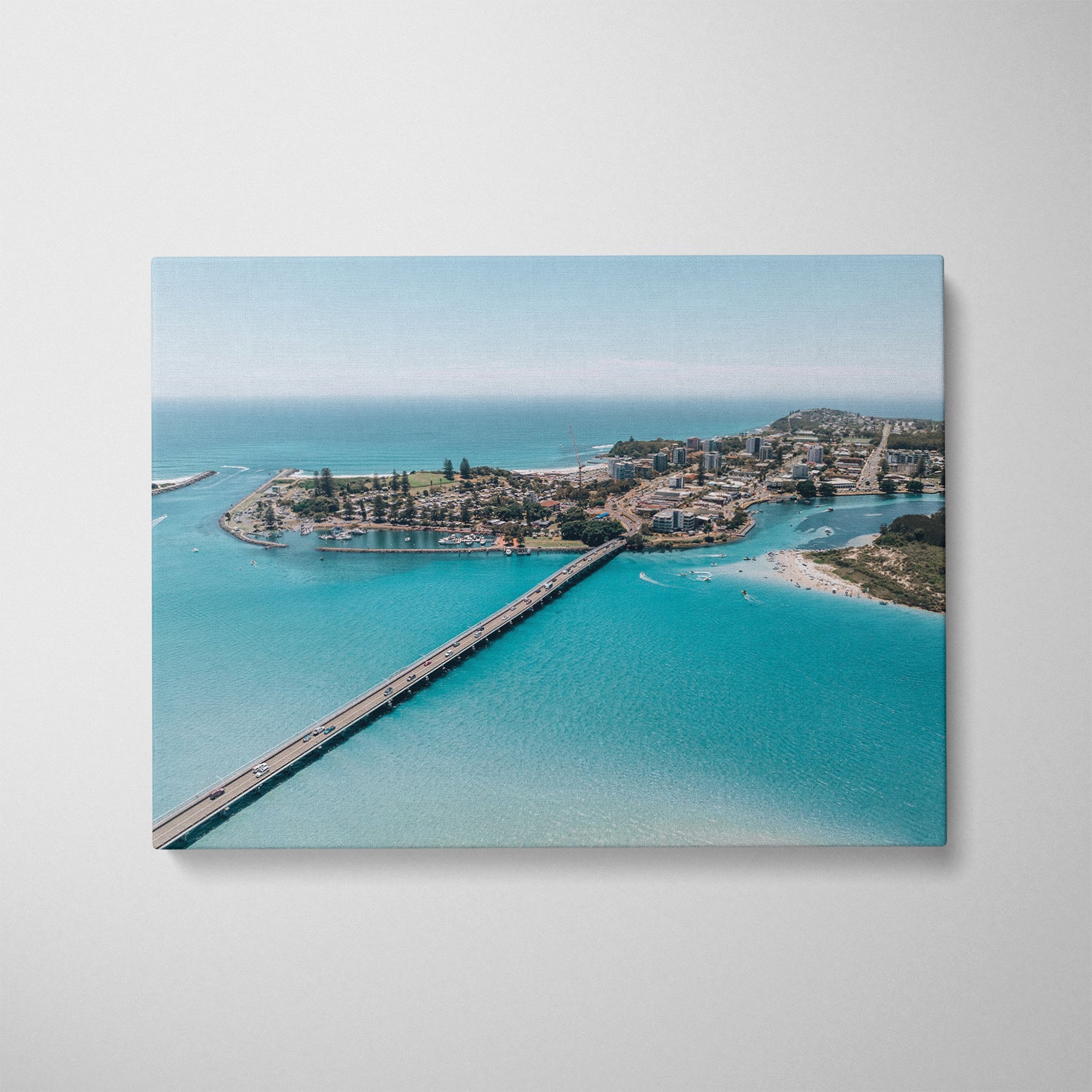 River Crossing Art Print