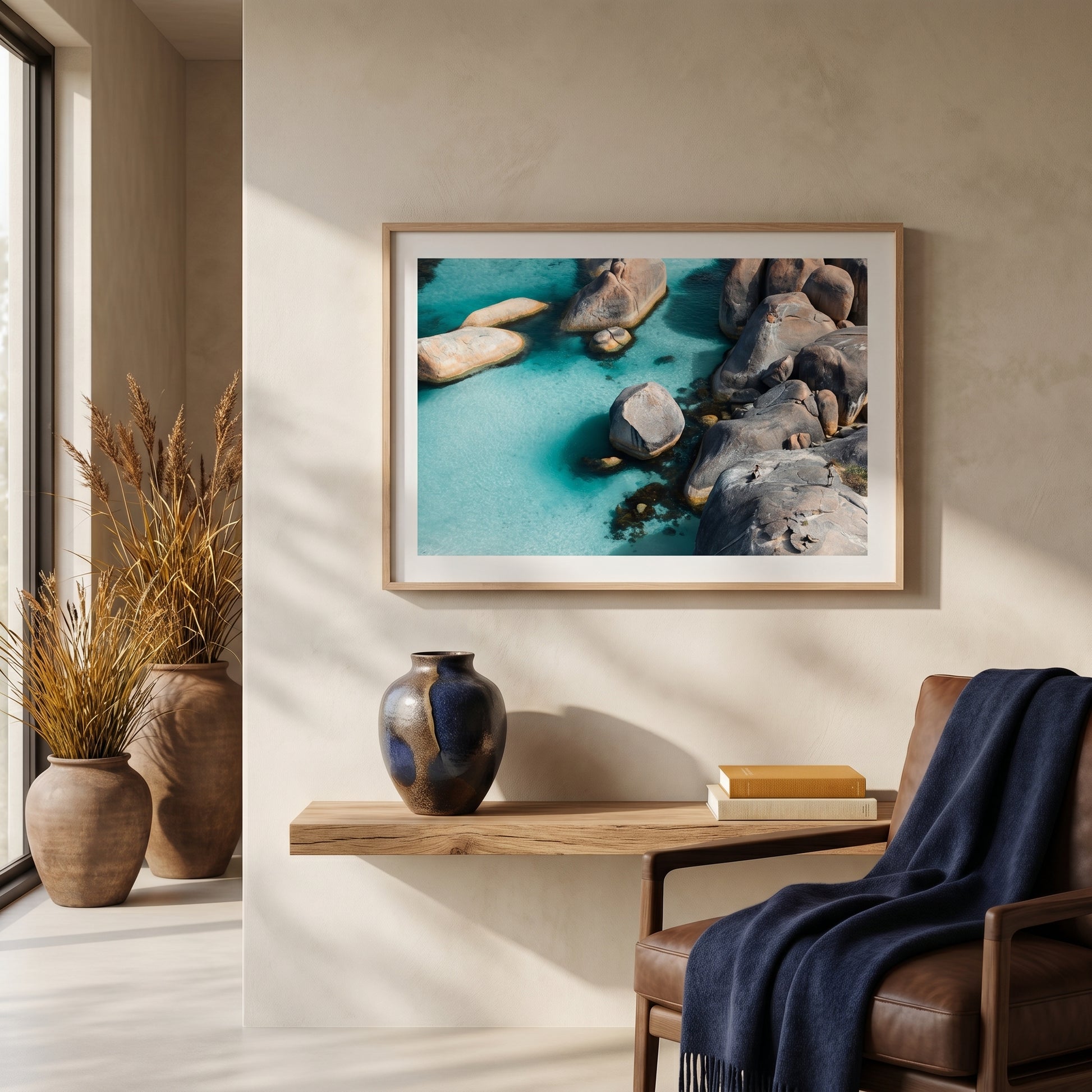 Rockside Art Print - Through Our Lens