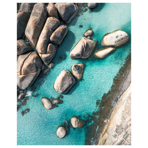 Rocky Passage Art Print