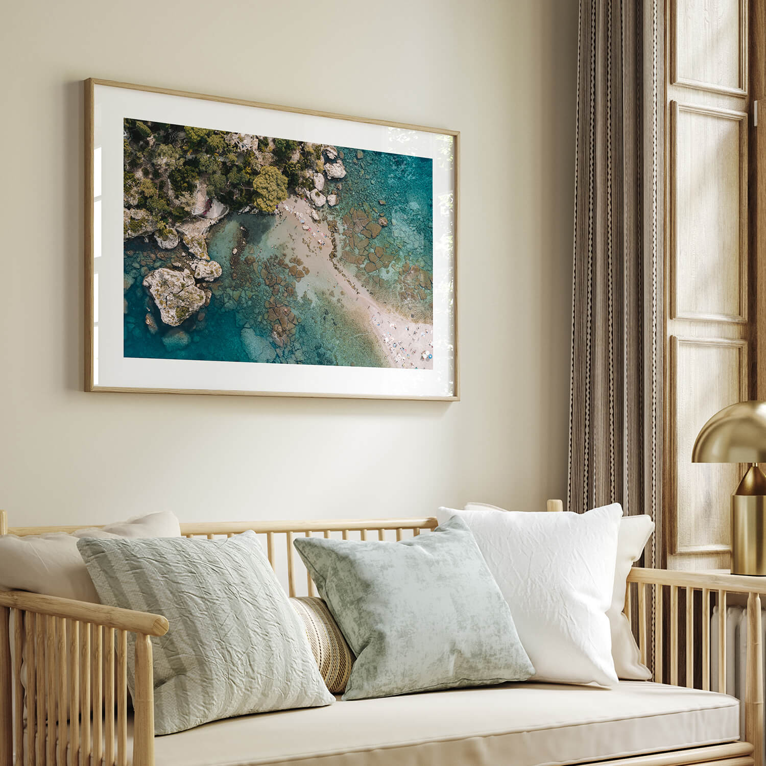 Rocky Paradiso Art Print