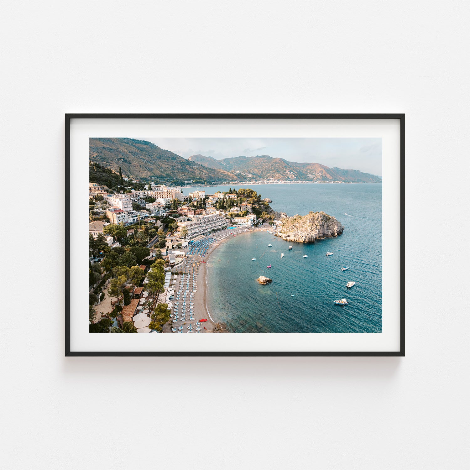 Scenic Taormina Art Print