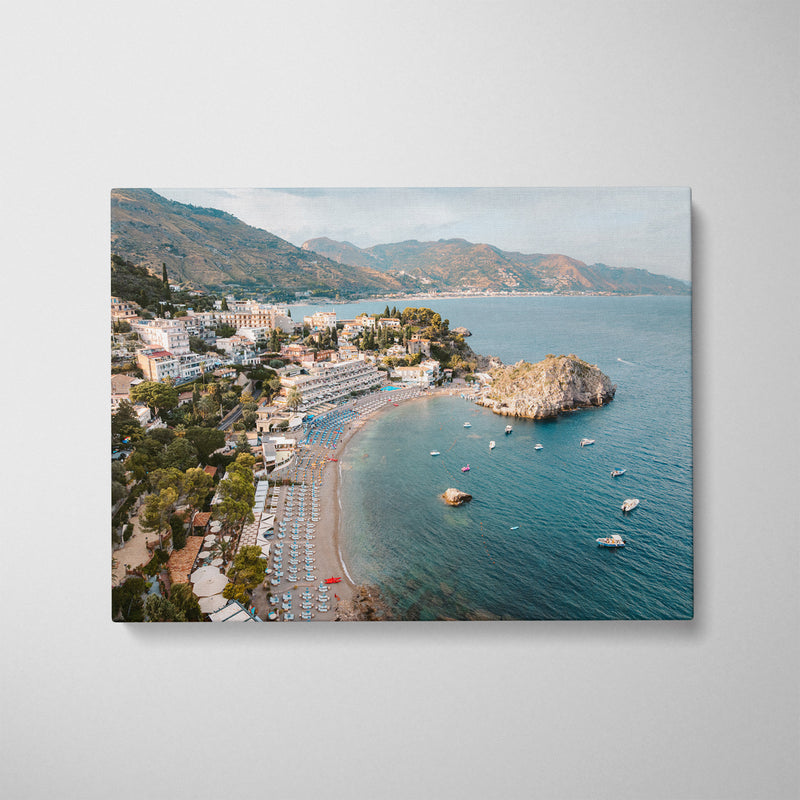 Scenic Taormina Art Print - Through Our Lens