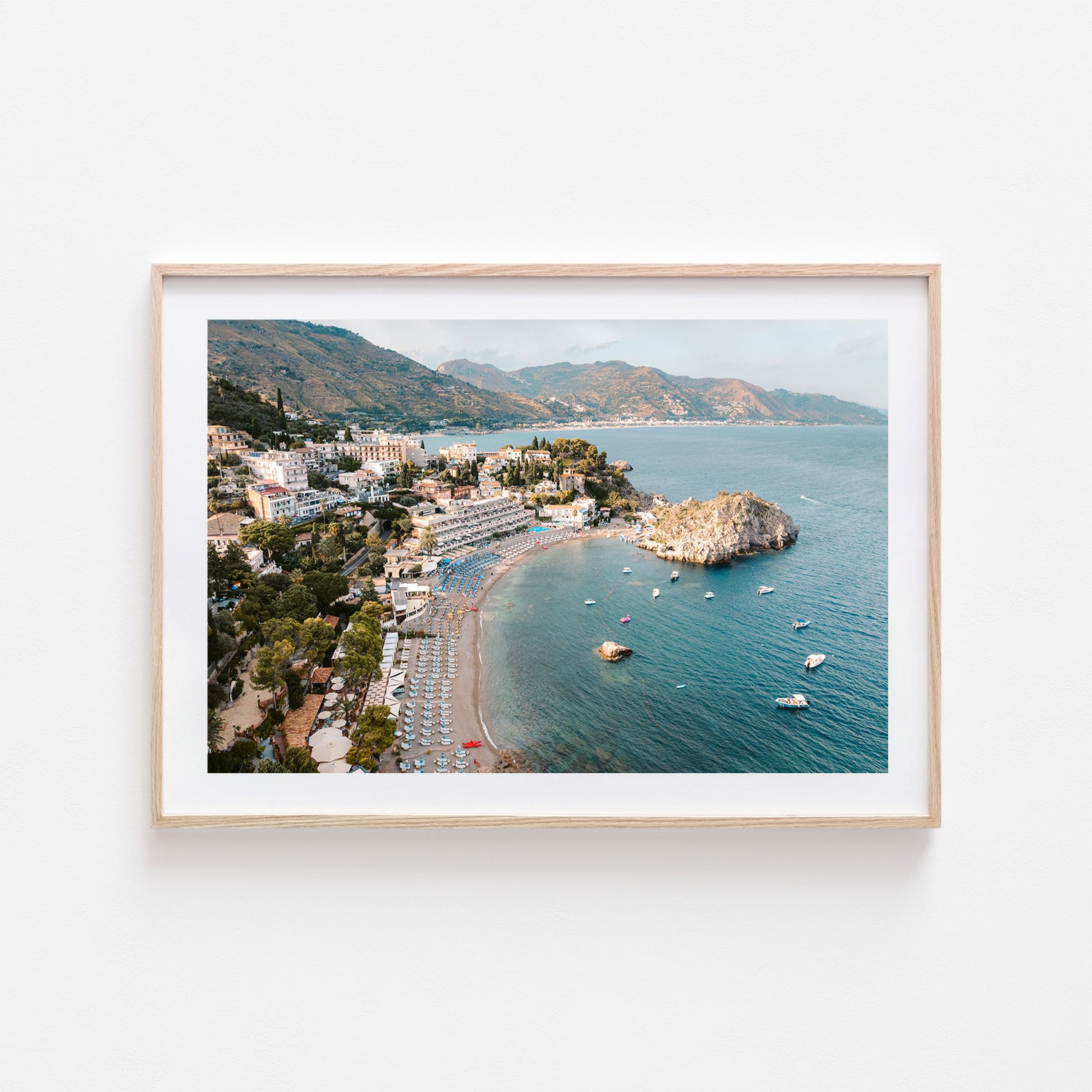 Scenic Taormina Art Print