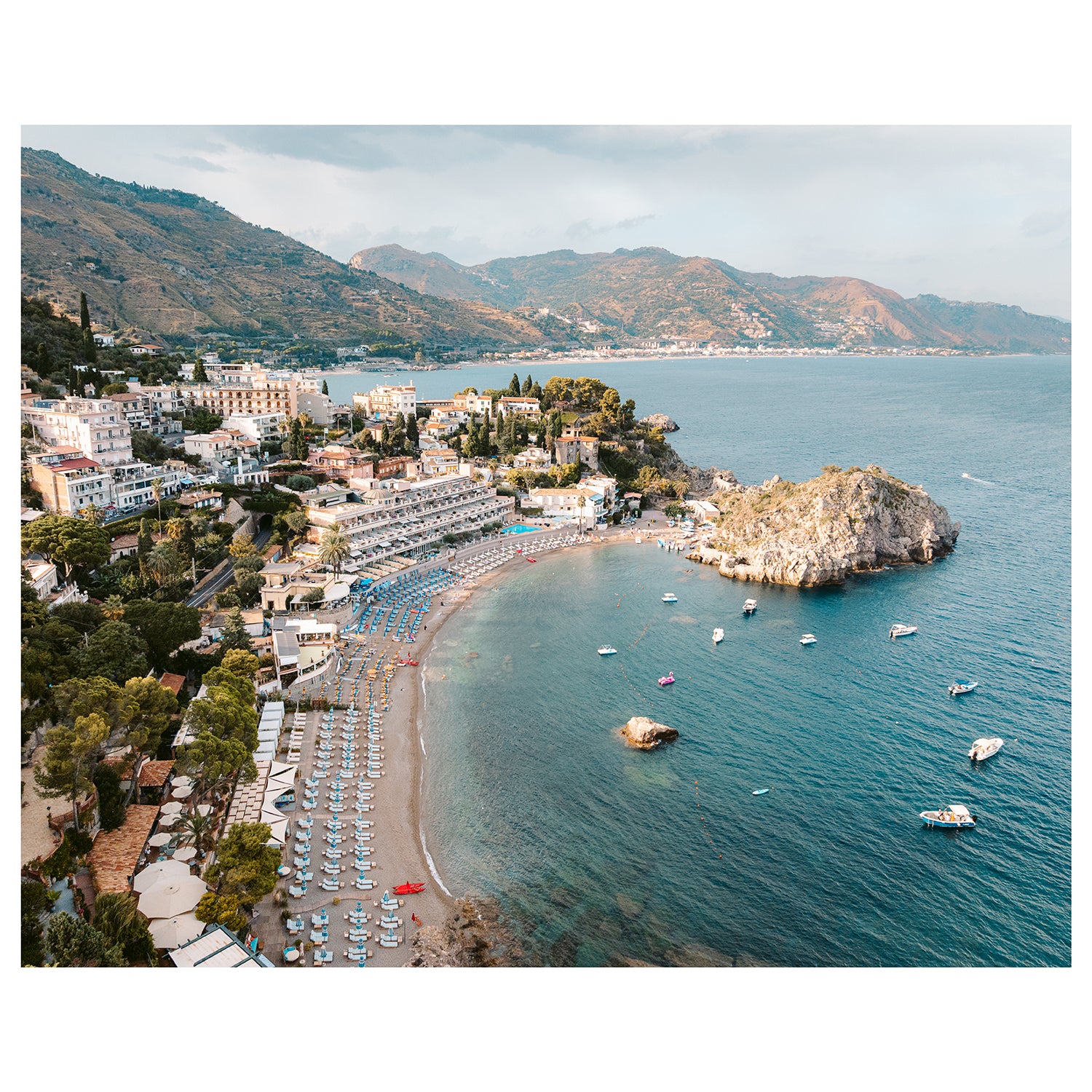 Scenic Taormina Art Print