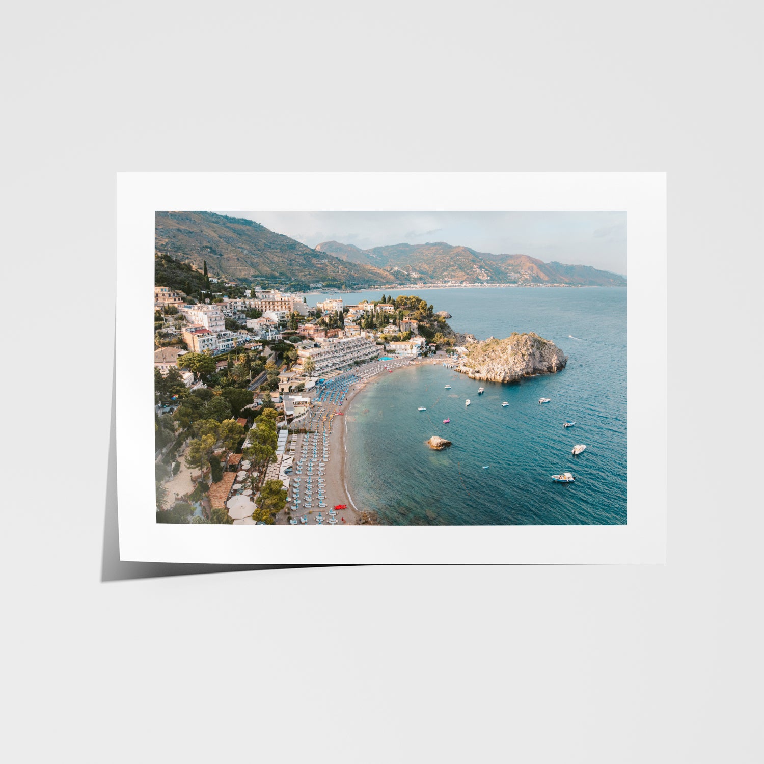 Scenic Taormina Art Print