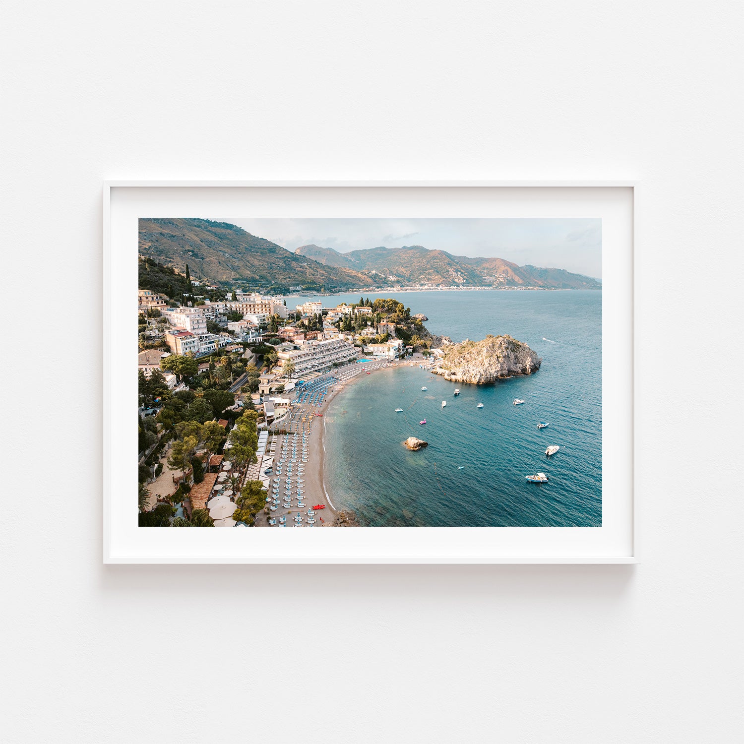 Scenic Taormina Art Print