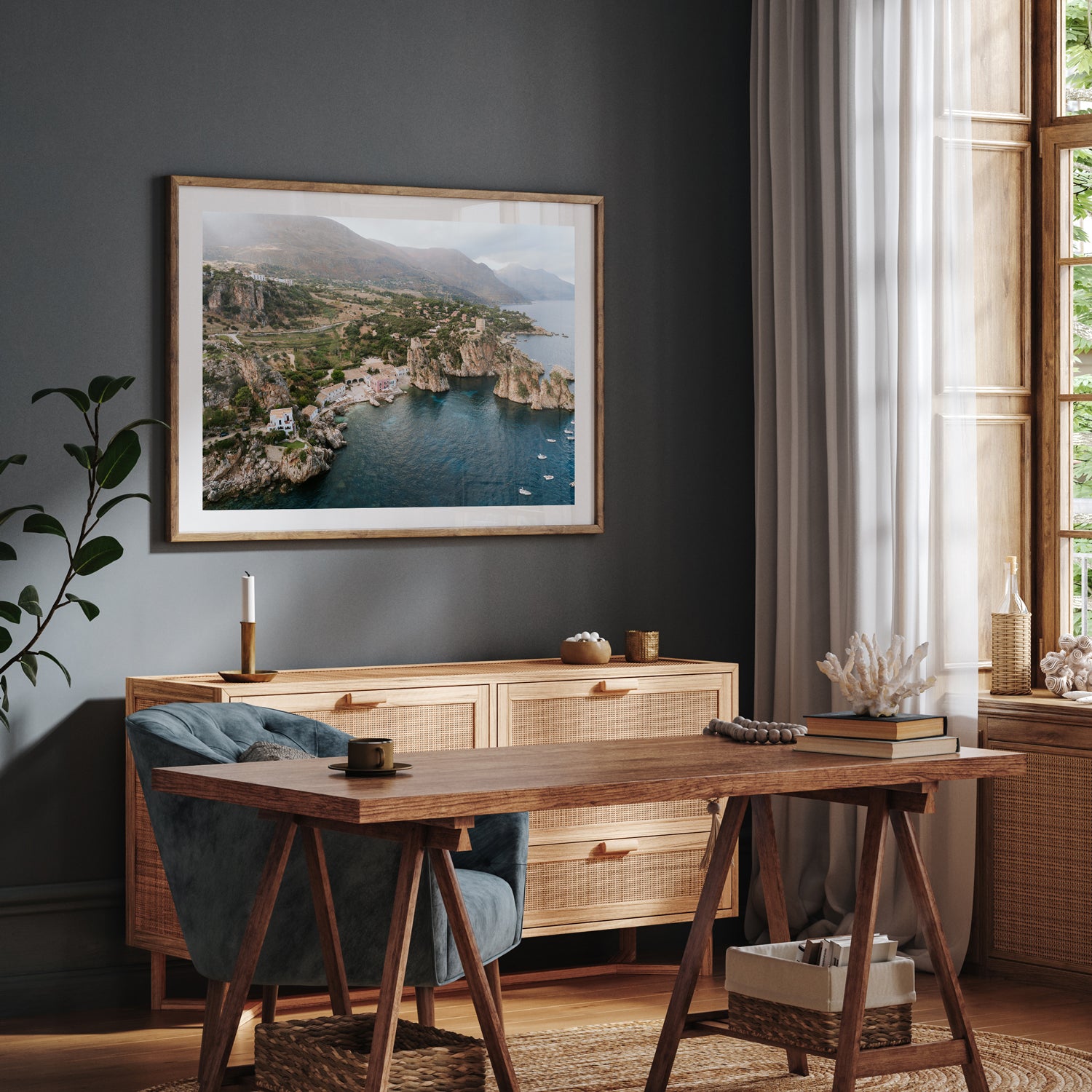 Scopello Views Art Print - Through Our Lens