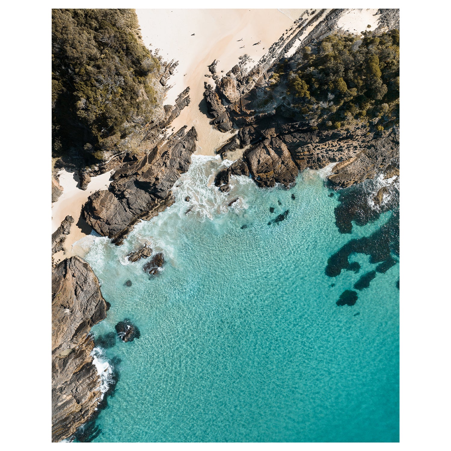 Seal Rocks coastal landscape - Australian seascape photography wall art for modern homes