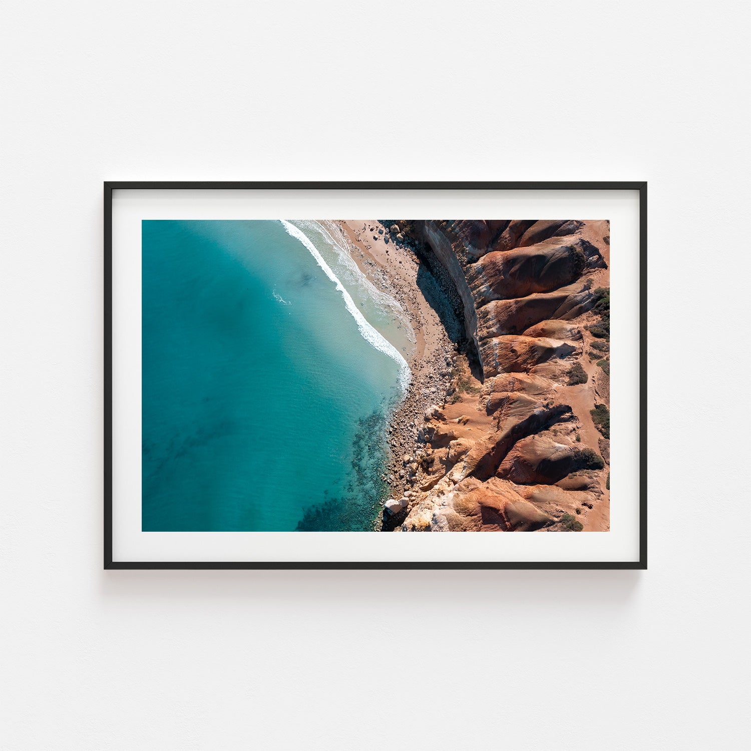Sellicks Cliffside Art Print