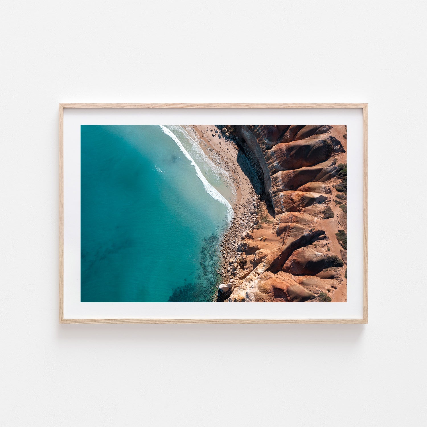 Sellicks Cliffside Art Print