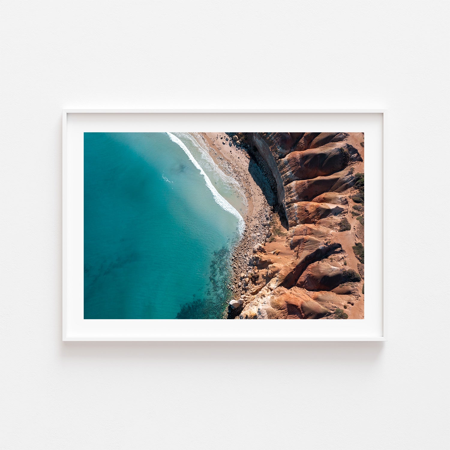 Sellicks Cliffside Art Print