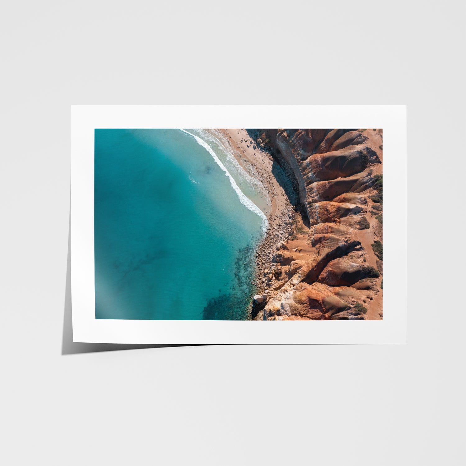 Sellicks Cliffside Art Print
