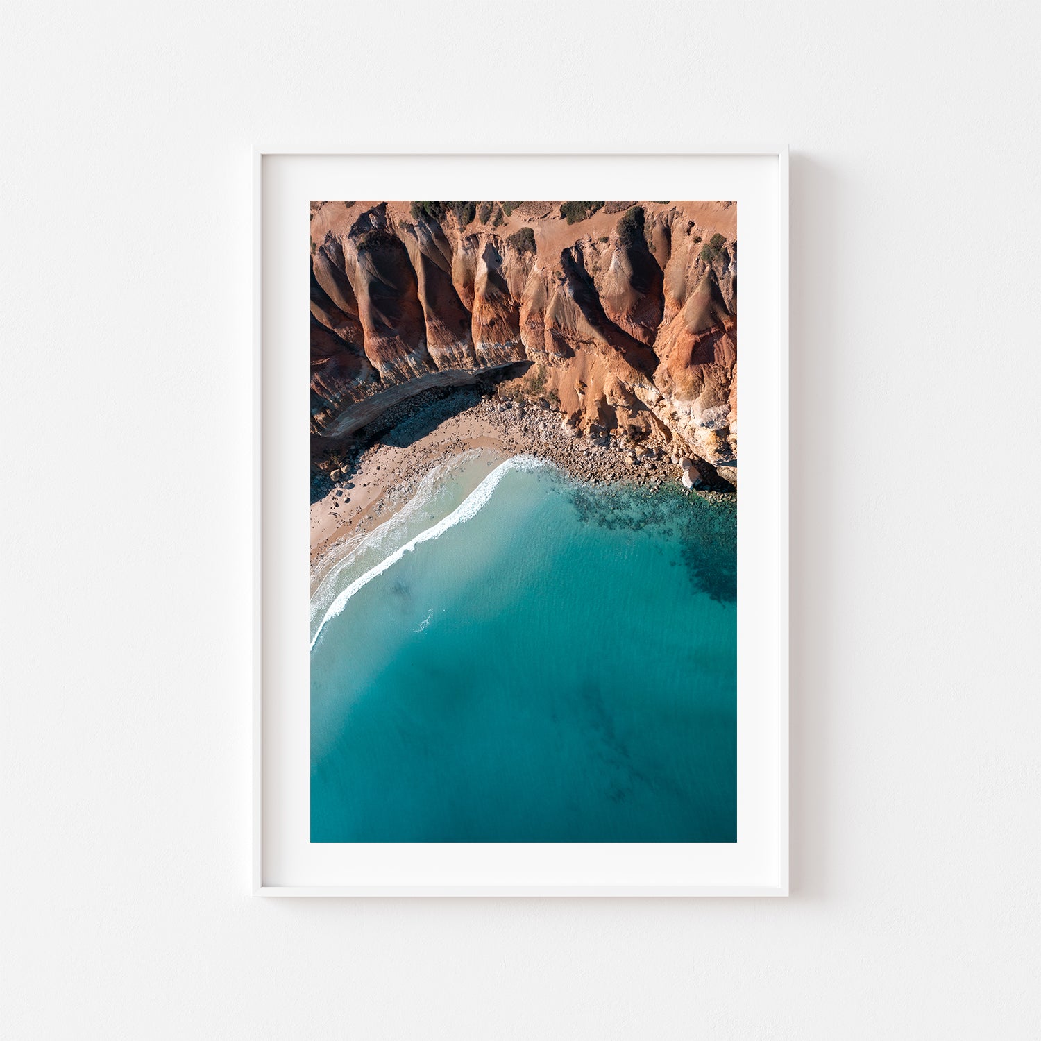 Sellicks Cliffside Art Print