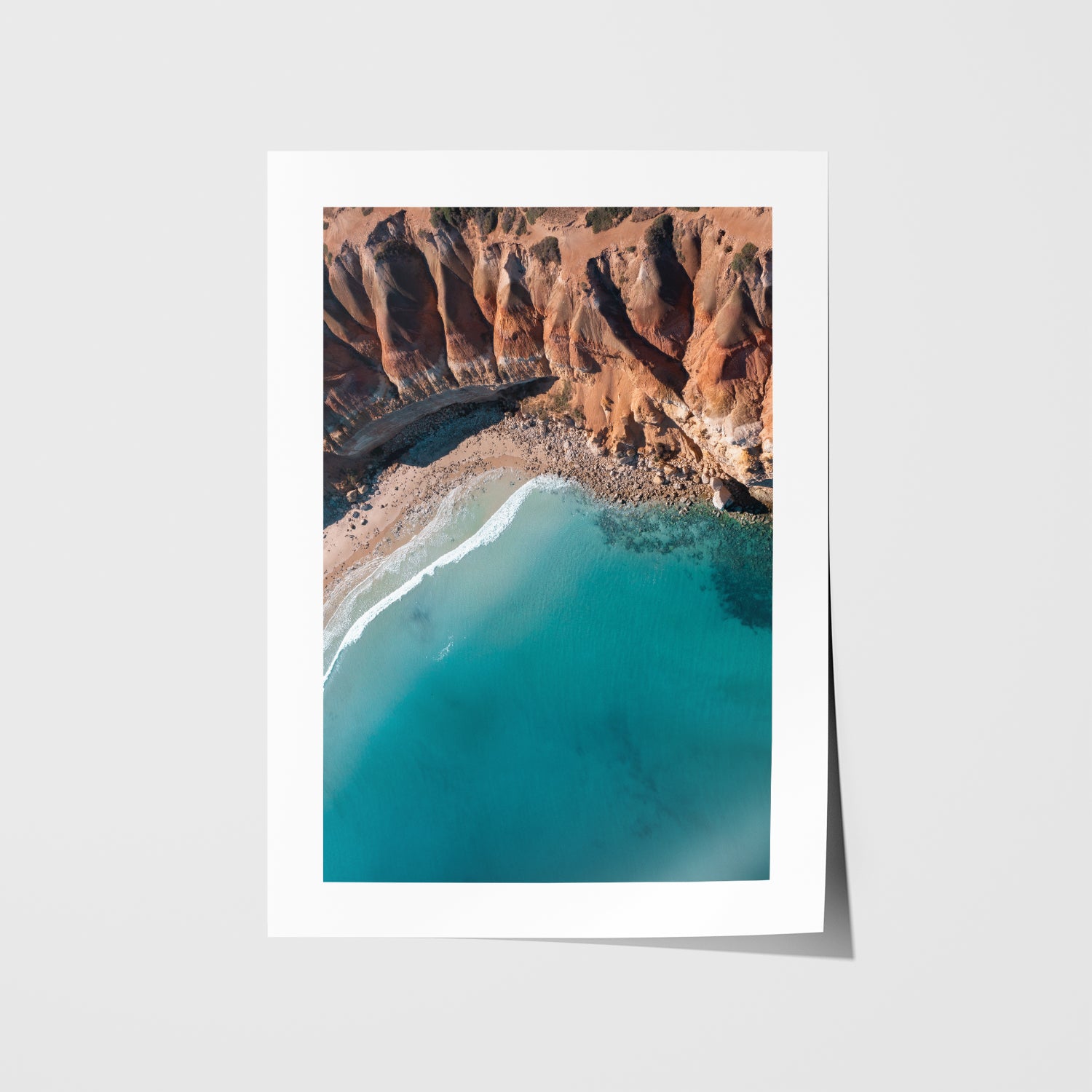 Sellicks Cliffside Art Print